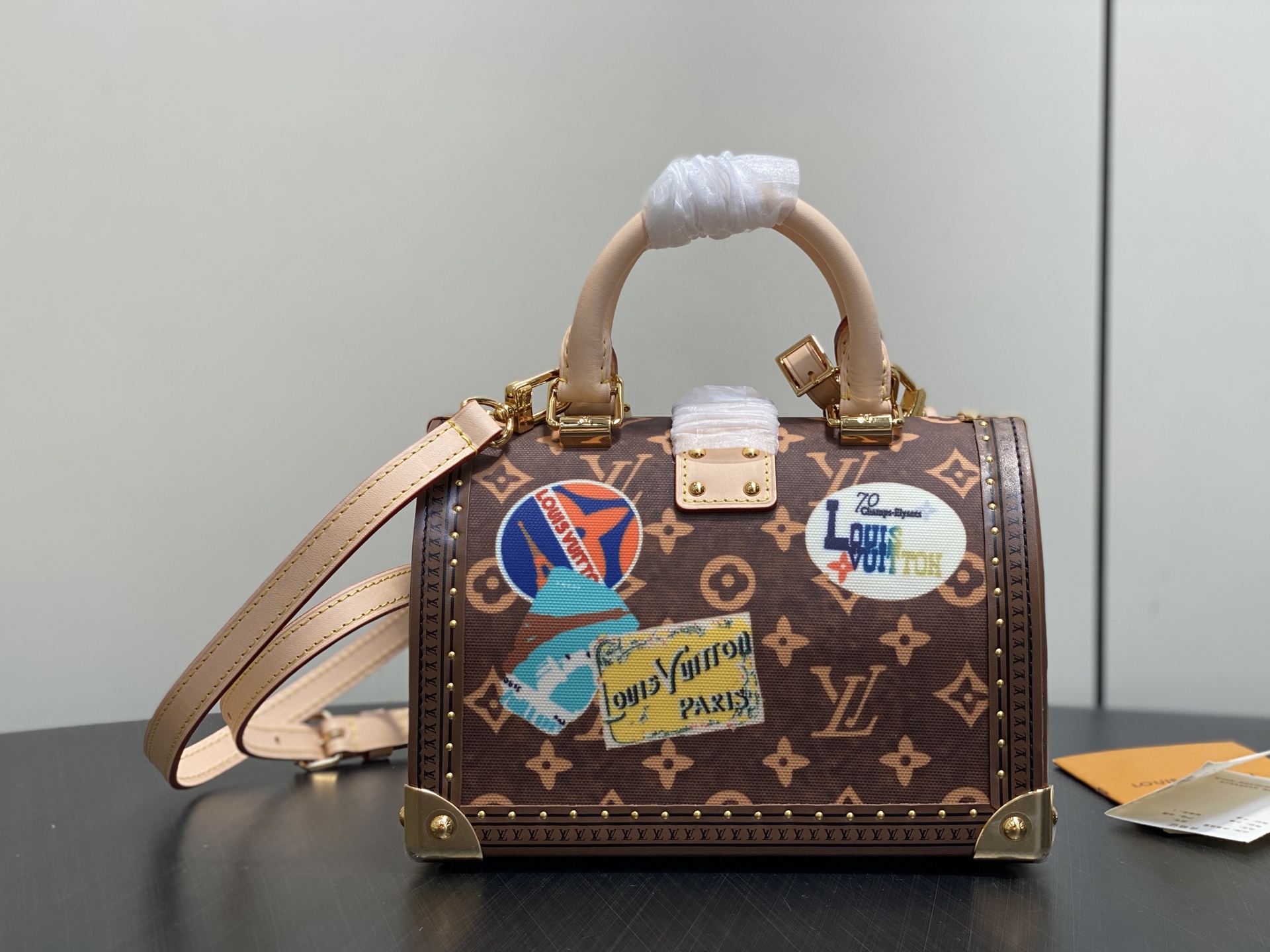 Louis Vuitton Speedy Trunk 20 Monogram