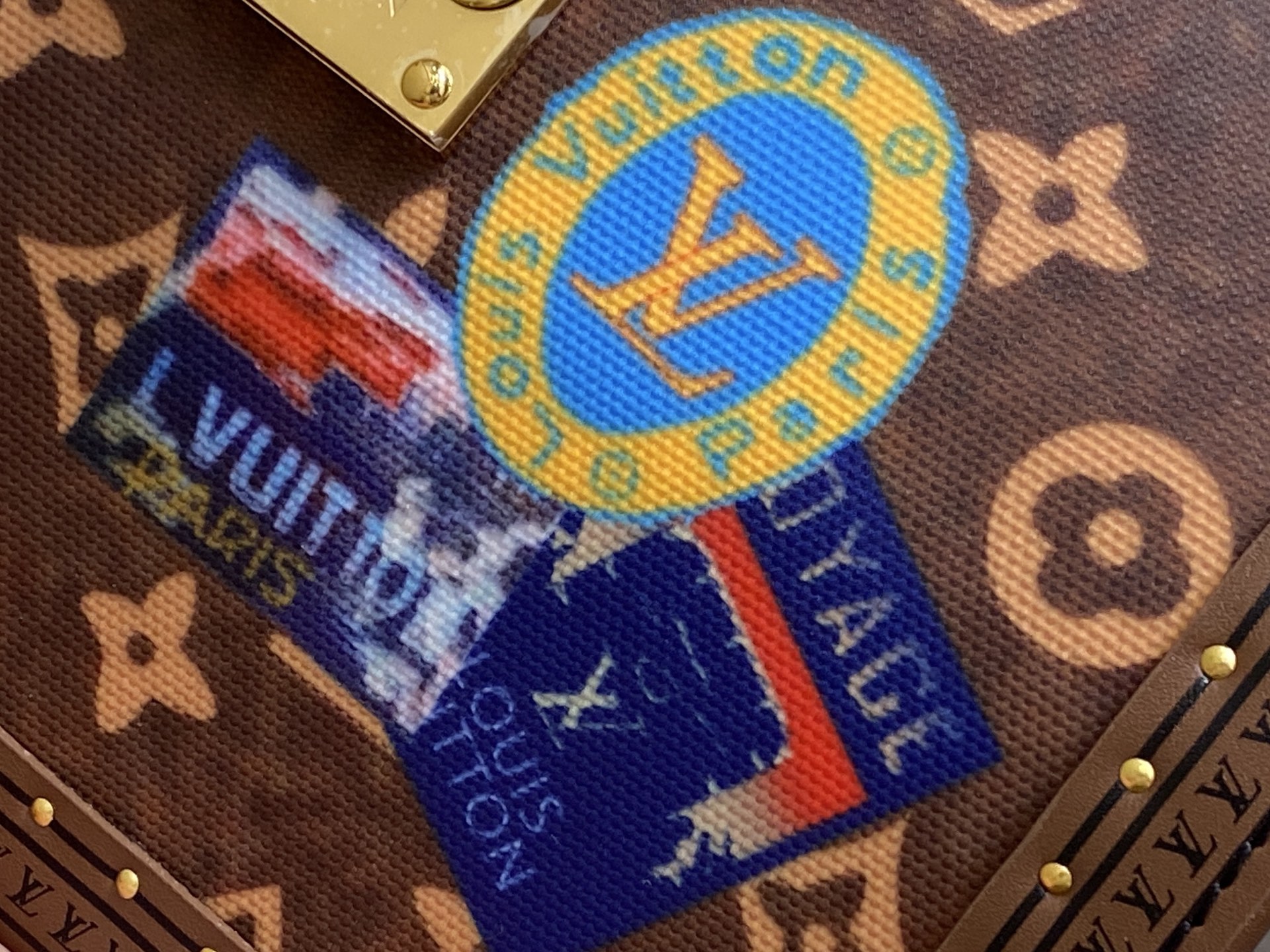 Louis Vuitton Speedy Trunk 20 Monogram