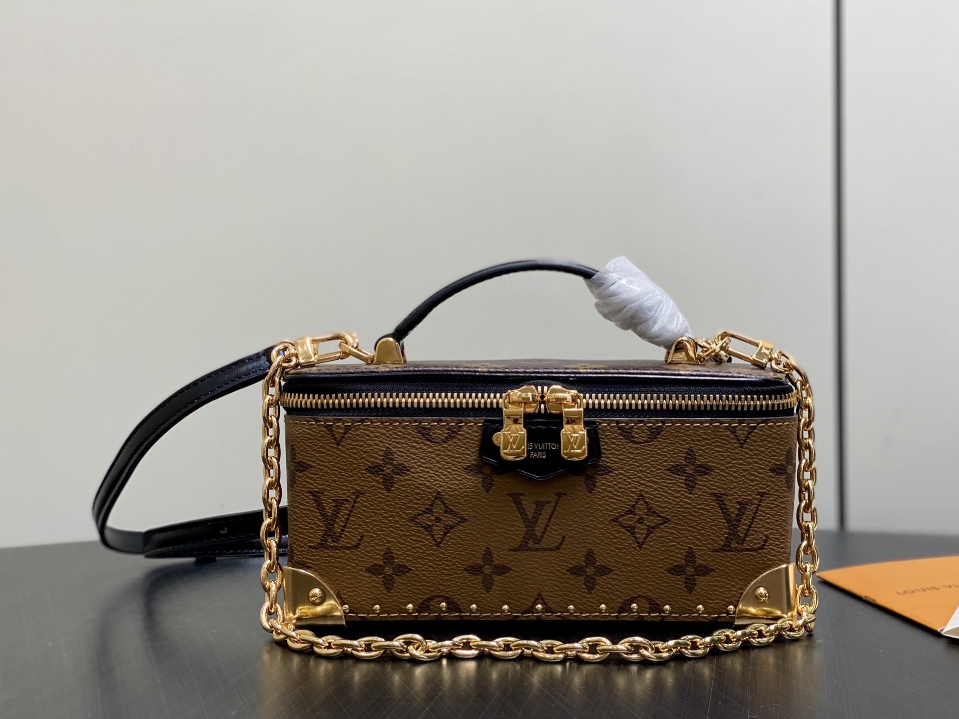Louis Vuitton Vanity Pouch Trunk Monogram Reverse