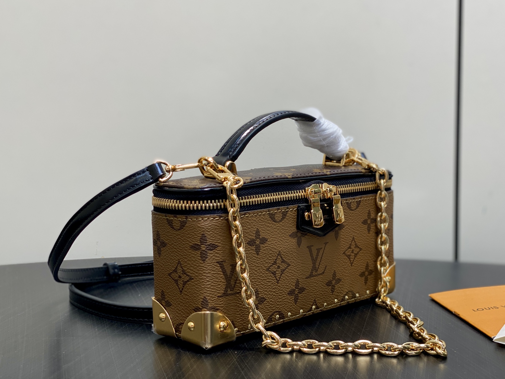 Louis Vuitton Vanity Pouch Trunk Monogram Reverse