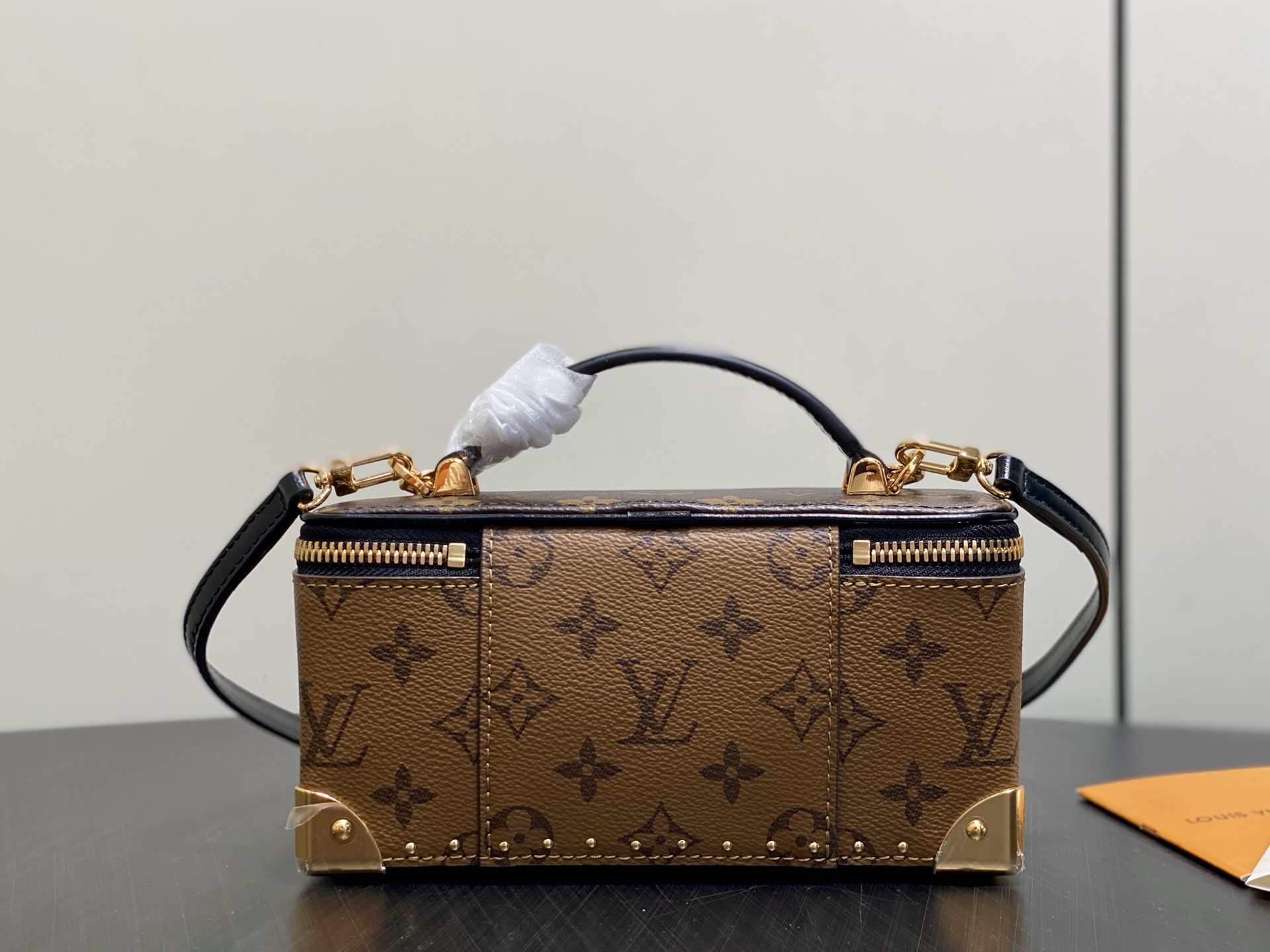 Louis Vuitton Vanity Pouch Trunk Monogram Reverse