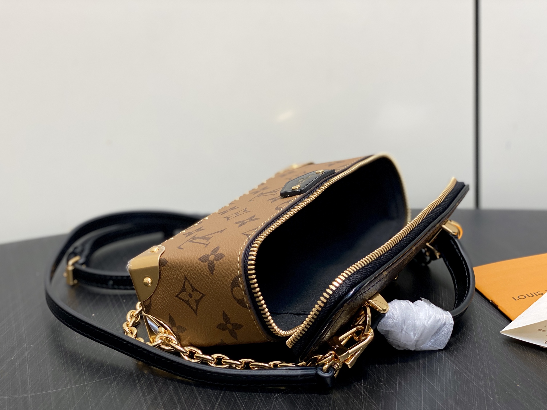 Louis Vuitton Vanity Pouch Trunk Monogram Reverse