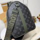Louis Vuitton Keepall Bandouliere 45 Monogram Eclipse Canvas