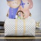 Louis Vuitton Keepall Bandouliere 45 Damier Azur Canvas