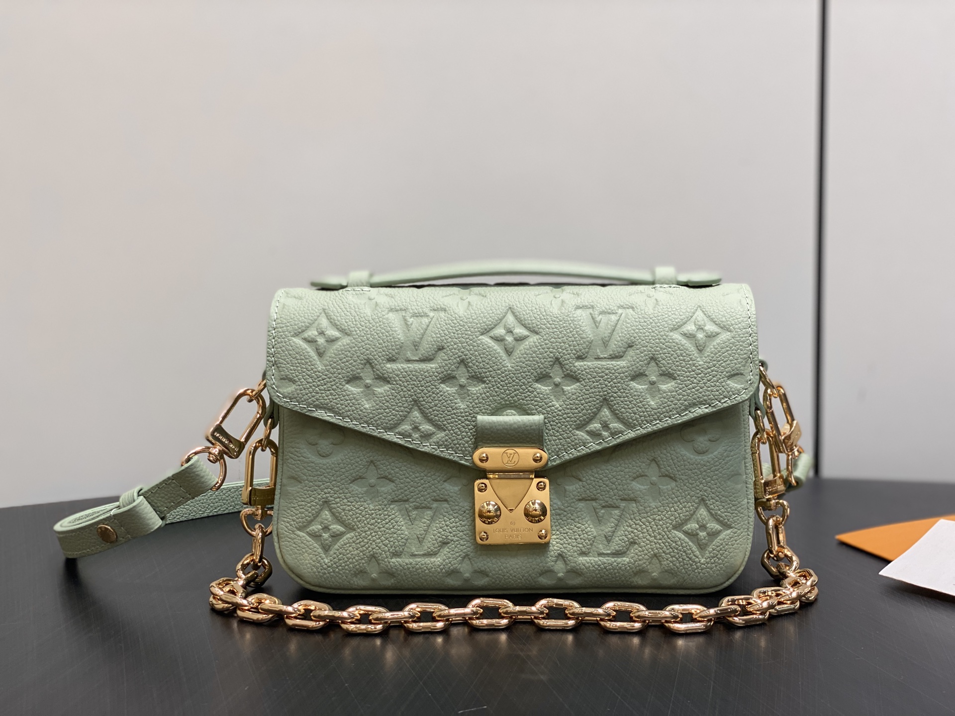 Louis Vuitton Pochette Metis East-West Monogram Empreinte Leather