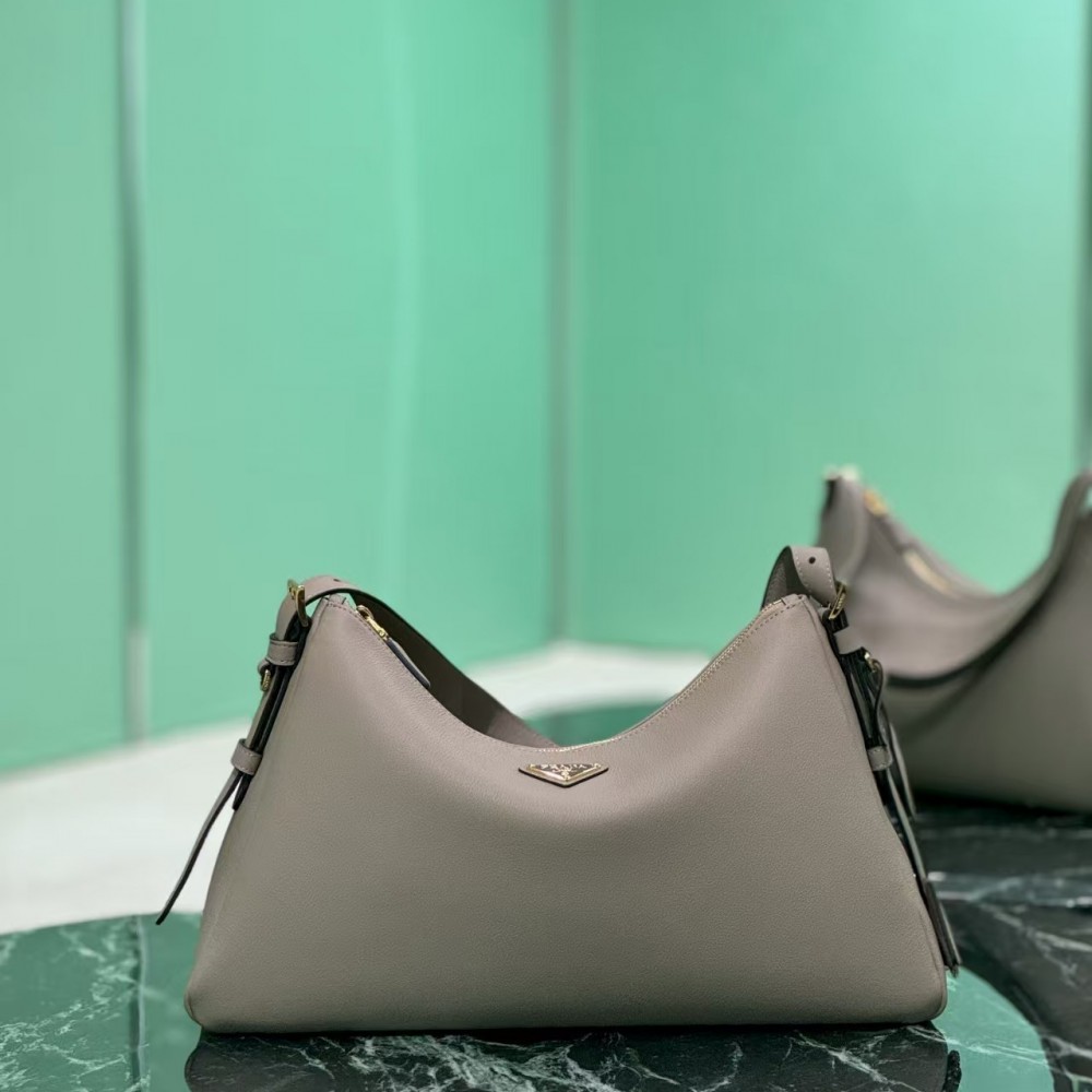 Prada Aimée Leather Shoulder Bag 