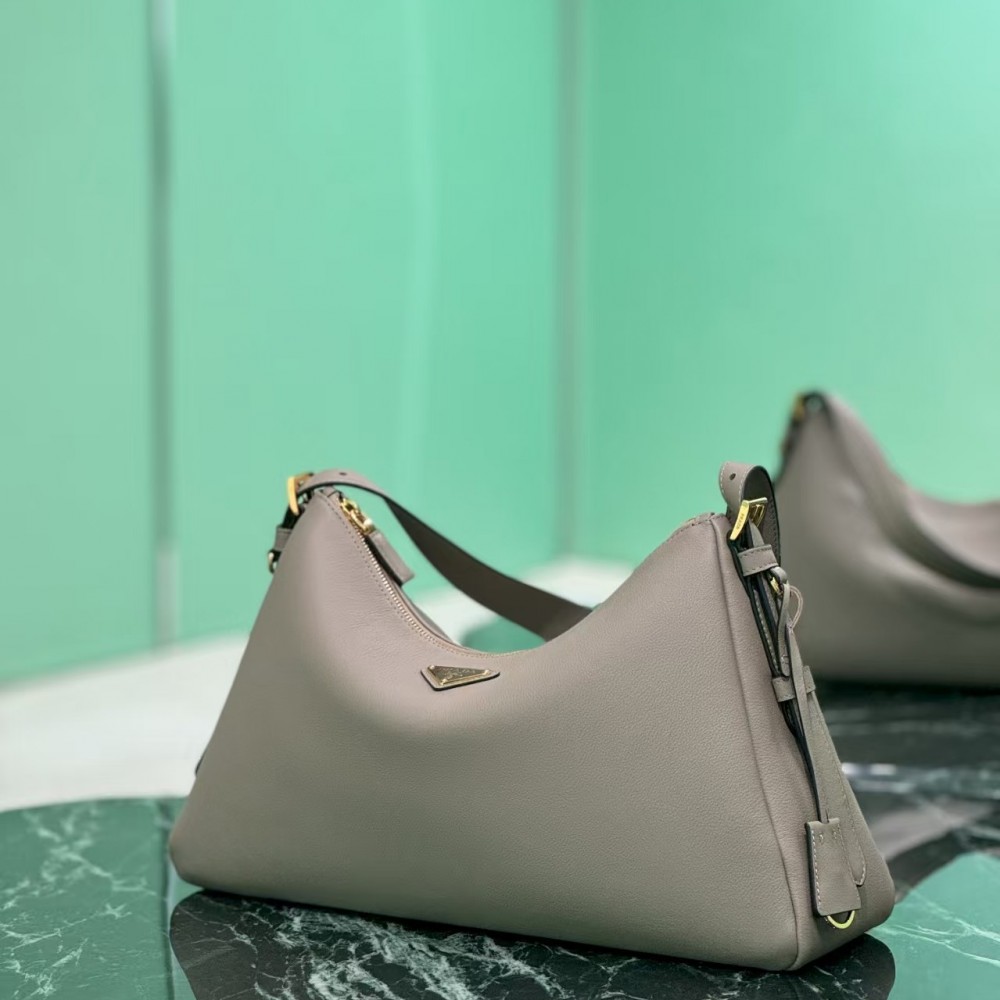 Prada Aimée Leather Shoulder Bag 