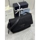 PRADA RE-NYLON LARGE PADDED SHOULDER BAG - BLACK