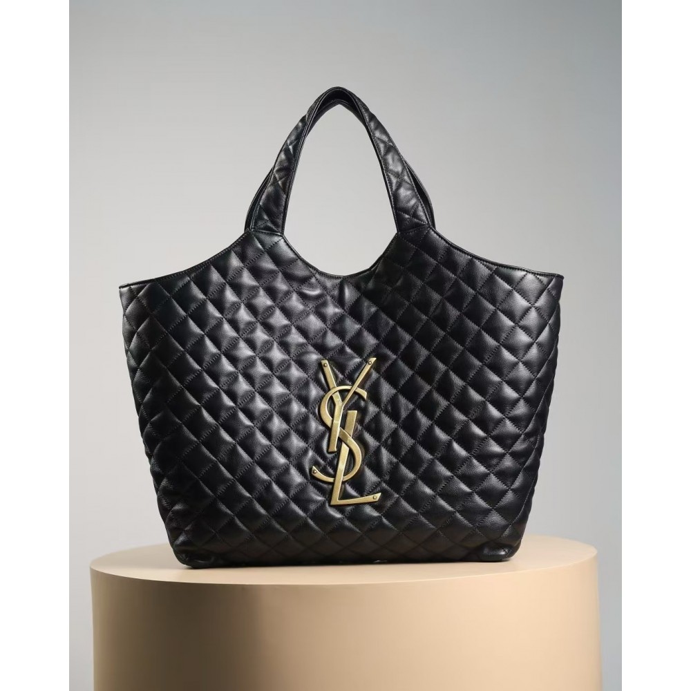 YSL CARE in quilted lambskin Saint Laurent