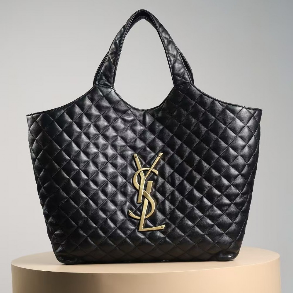 YSL CARE in quilted lambskin Saint Laurent
