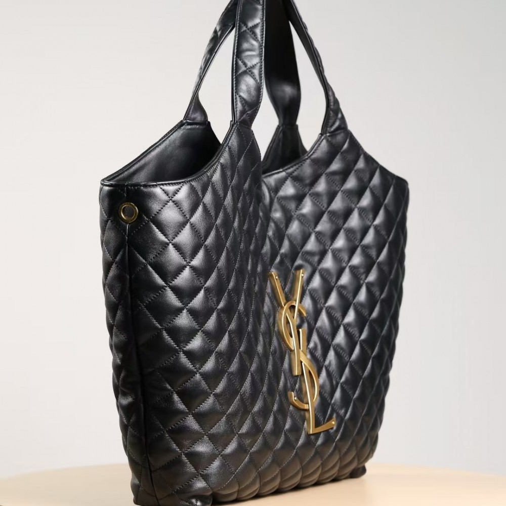 YSL CARE in quilted lambskin Saint Laurent