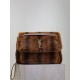 Saint Laurent Large Niki Rouan Fur Chain Bag