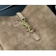 Saint Laurent Suede Brown HOBO Bag Small