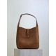 Saint Laurent Suede Brown HOBO Bag Large