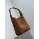 Saint Laurent Suede Brown HOBO Bag Large