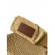 YSL Icare Raffia woven bag