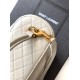 Saint Laurent GABY Vanity large in lambskin inWhite