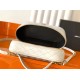 Saint Laurent GABY Vanity large in lambskin inWhite