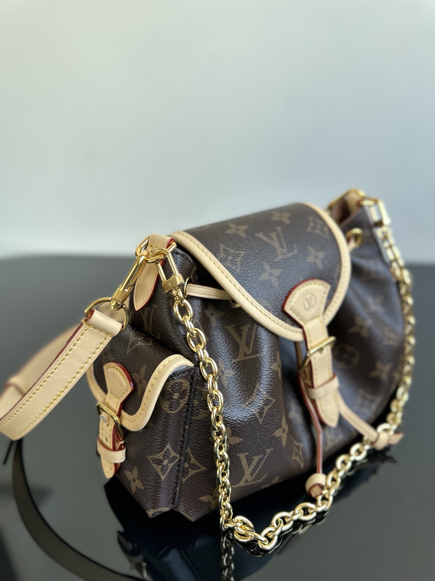 LOUlS VUITTON Monogram ldylle Odyssee Handbag LOUlS VUITTON Monogram ldylle Odyssee Handbag