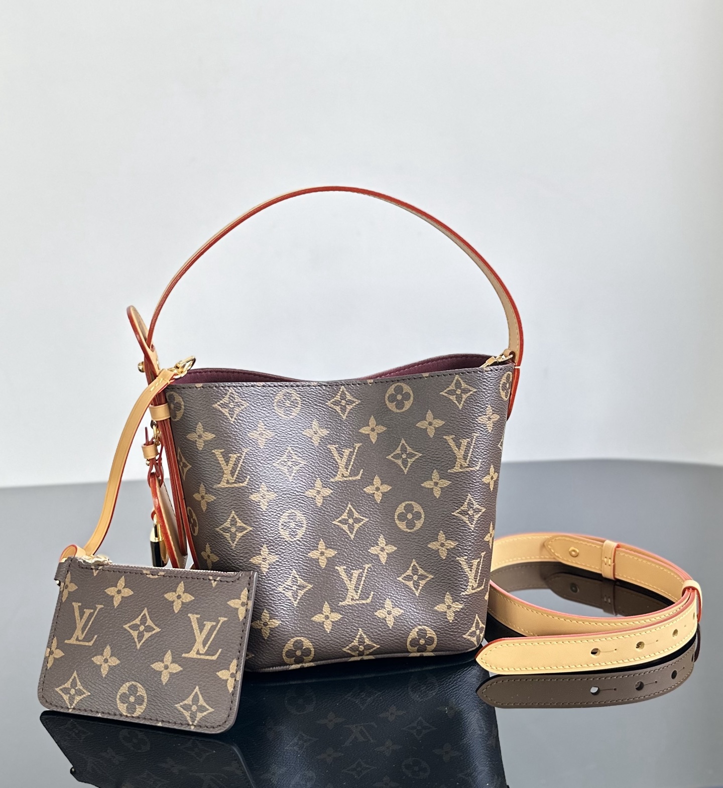 Louis Vuitton All In BB Monogram Empreinte Handbag Louis Vuitton All In BB Monogram Empreinte Handbag