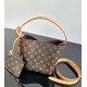 Louis Vuitton All In BB Monogram Empreinte Handbag Louis Vuitton All In BB Monogram Empreinte Handbag