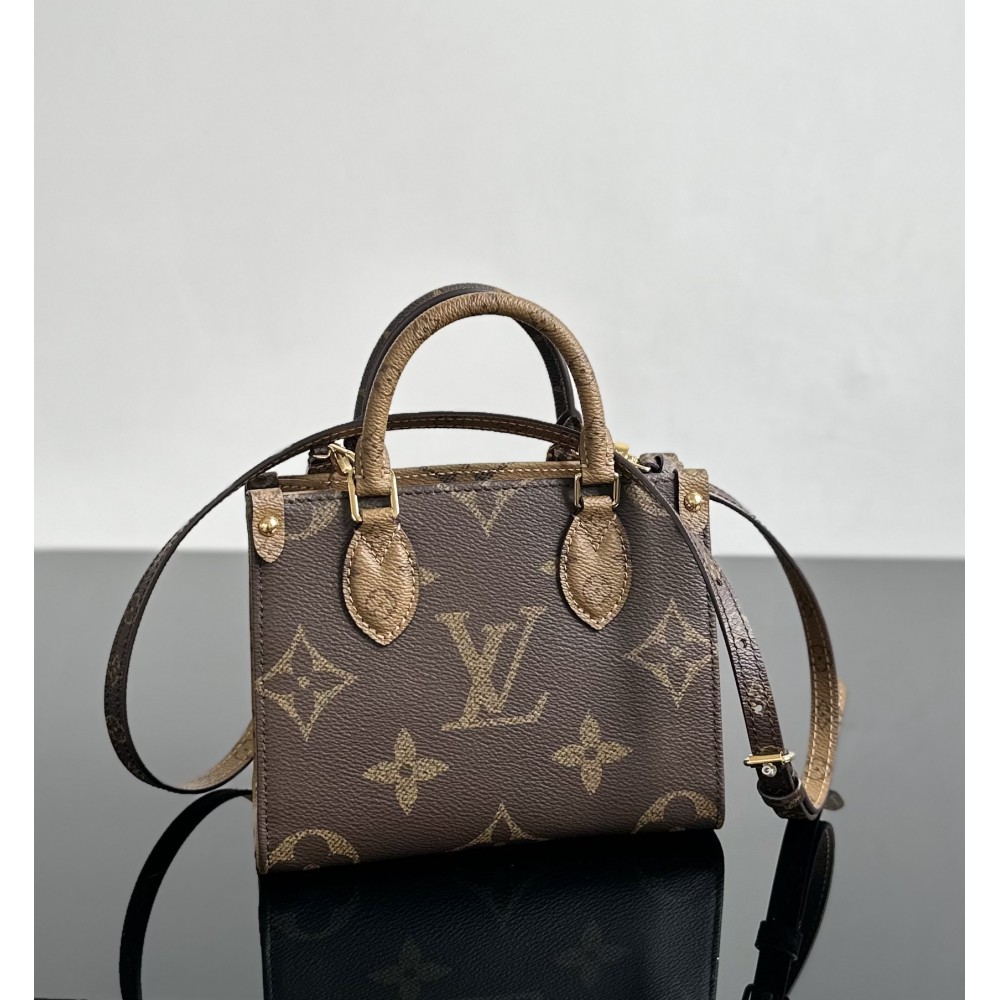 LOUIS VUITTON Onthego BB Monogram Reverse Monogram Giant