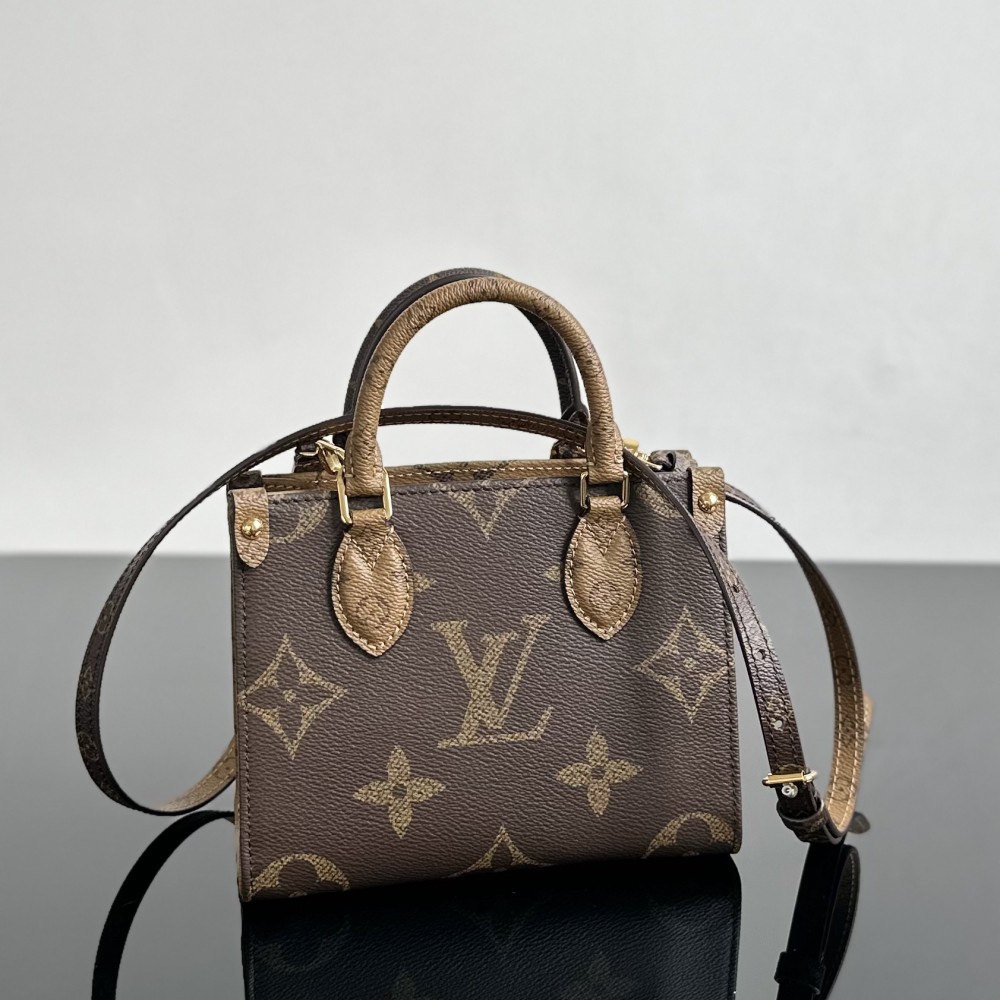 LOUIS VUITTON Onthego BB Monogram Reverse Monogram Giant