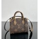 LOUIS VUITTON Onthego BB Monogram Reverse Monogram Giant