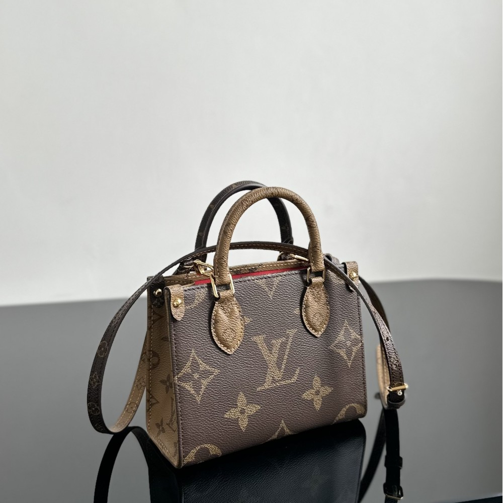 LOUIS VUITTON Onthego BB Monogram Reverse Monogram Giant