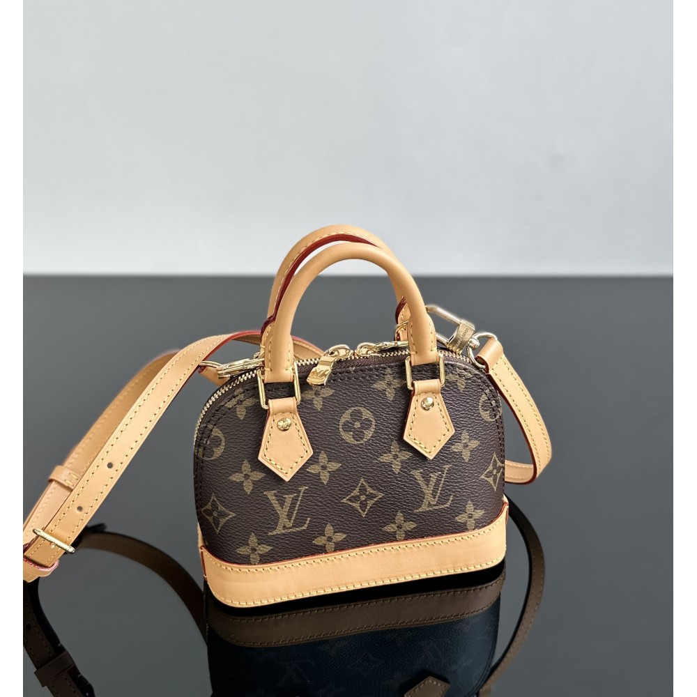 LOUIS VUITTON New launch Nano Alma Monogram