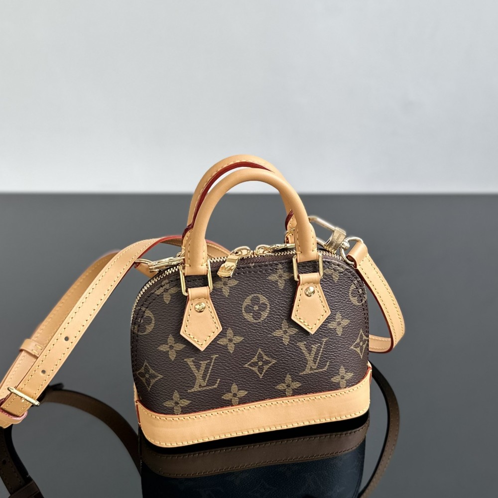 LOUIS VUITTON New launch Nano Alma Monogram