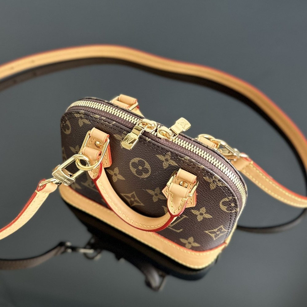 LOUIS VUITTON New launch Nano Alma Monogram