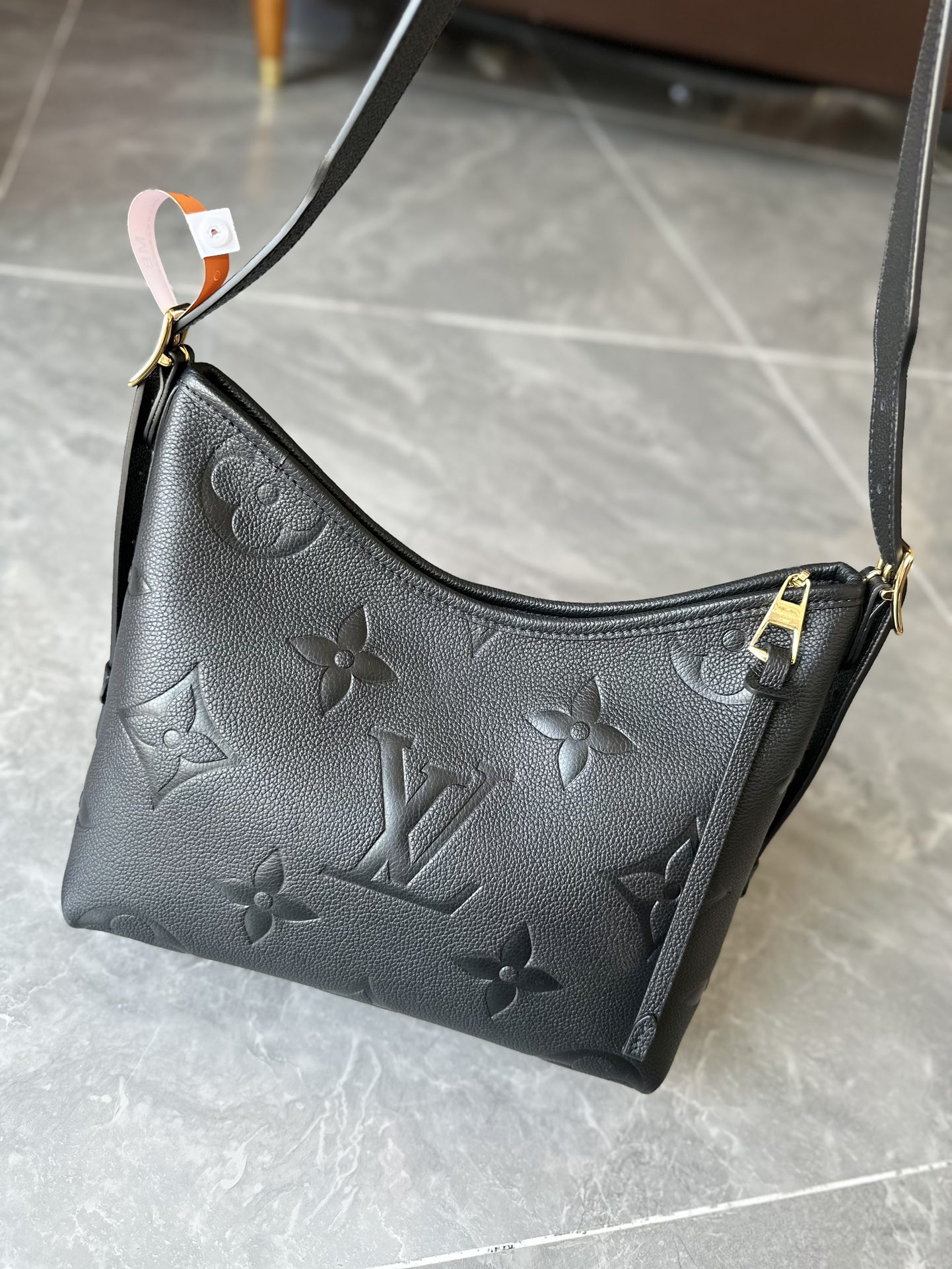 LOUIS VUITTON CarryAll Monogram Empreinte Leather-Women LOUIS VUITTON CarryAll Monogram Empreinte Leather-Women
