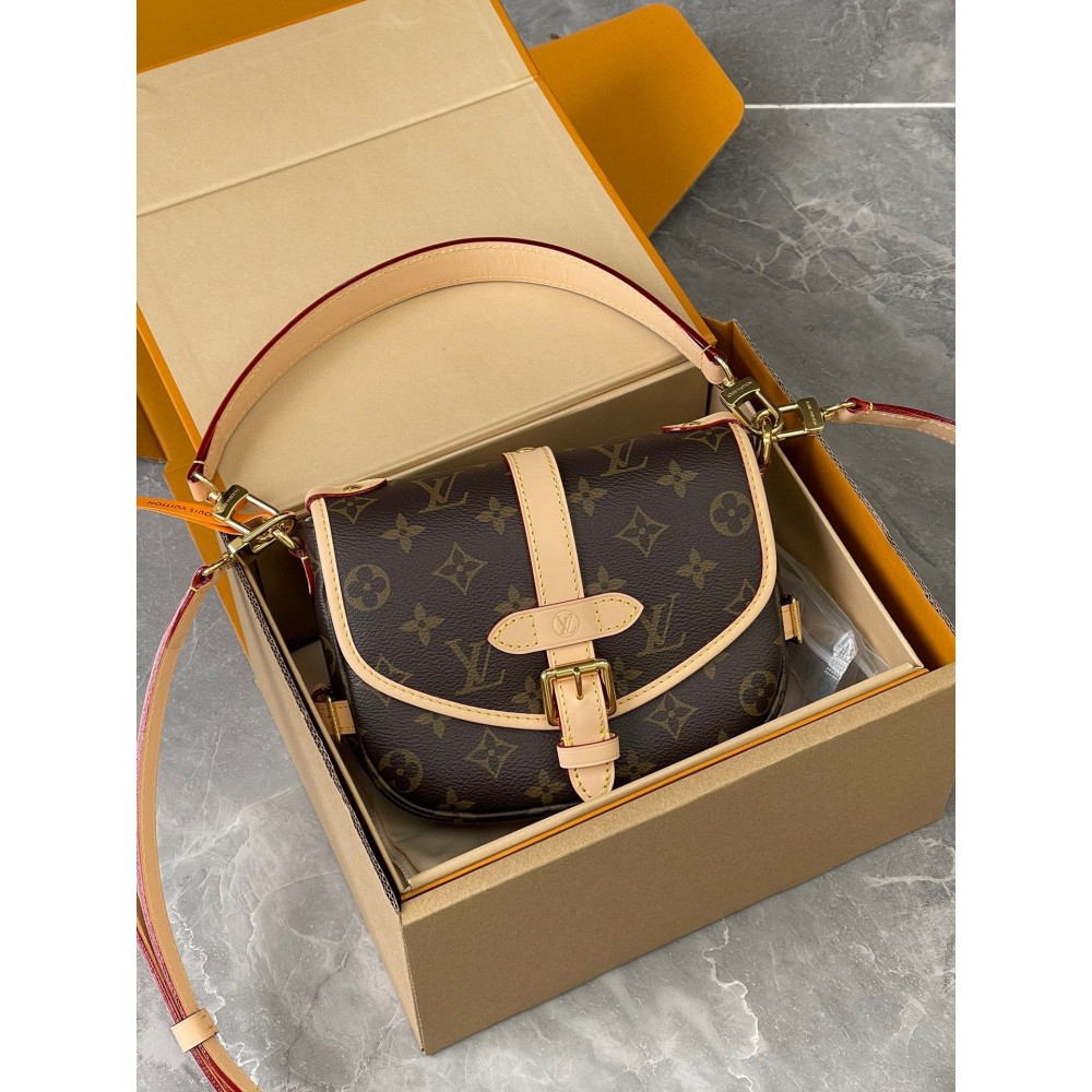 LOUIS VUITTON Monogram Saumur BB