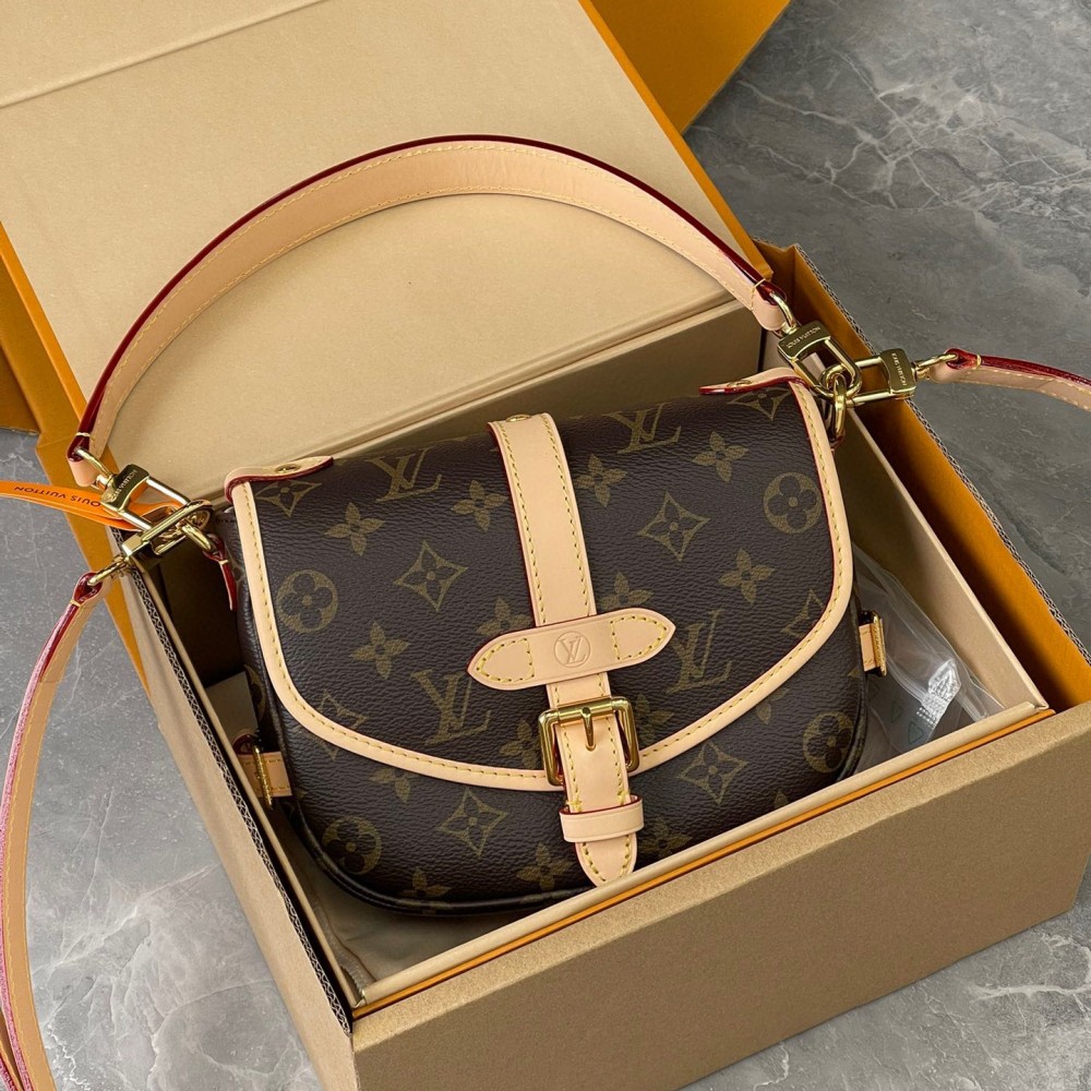 LOUIS VUITTON Monogram Saumur BB