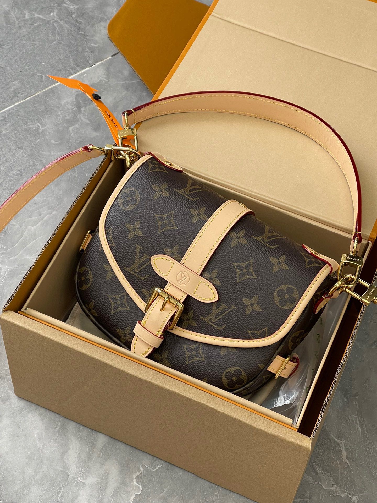LOUIS VUITTON Monogram Saumur BB LOUIS VUITTON Monogram Saumur BB