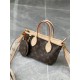 LOUIS VUITTON Neverfull BB Pink Peony Monogram Canvas LOUIS VUITTON Neverfull BB Pink Peony Monogram Canvas