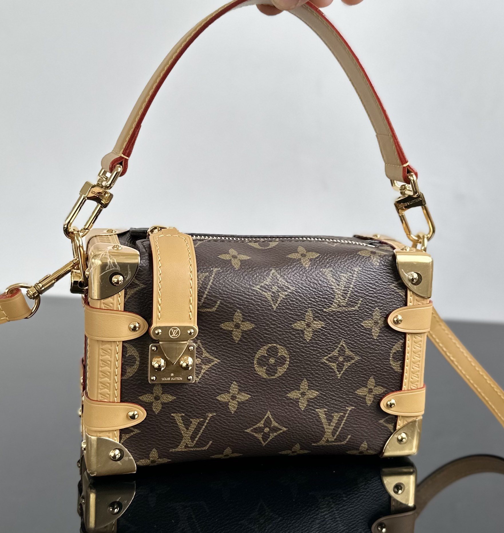LOUIS VUITTON Side Trunk GM Monogram Canvas