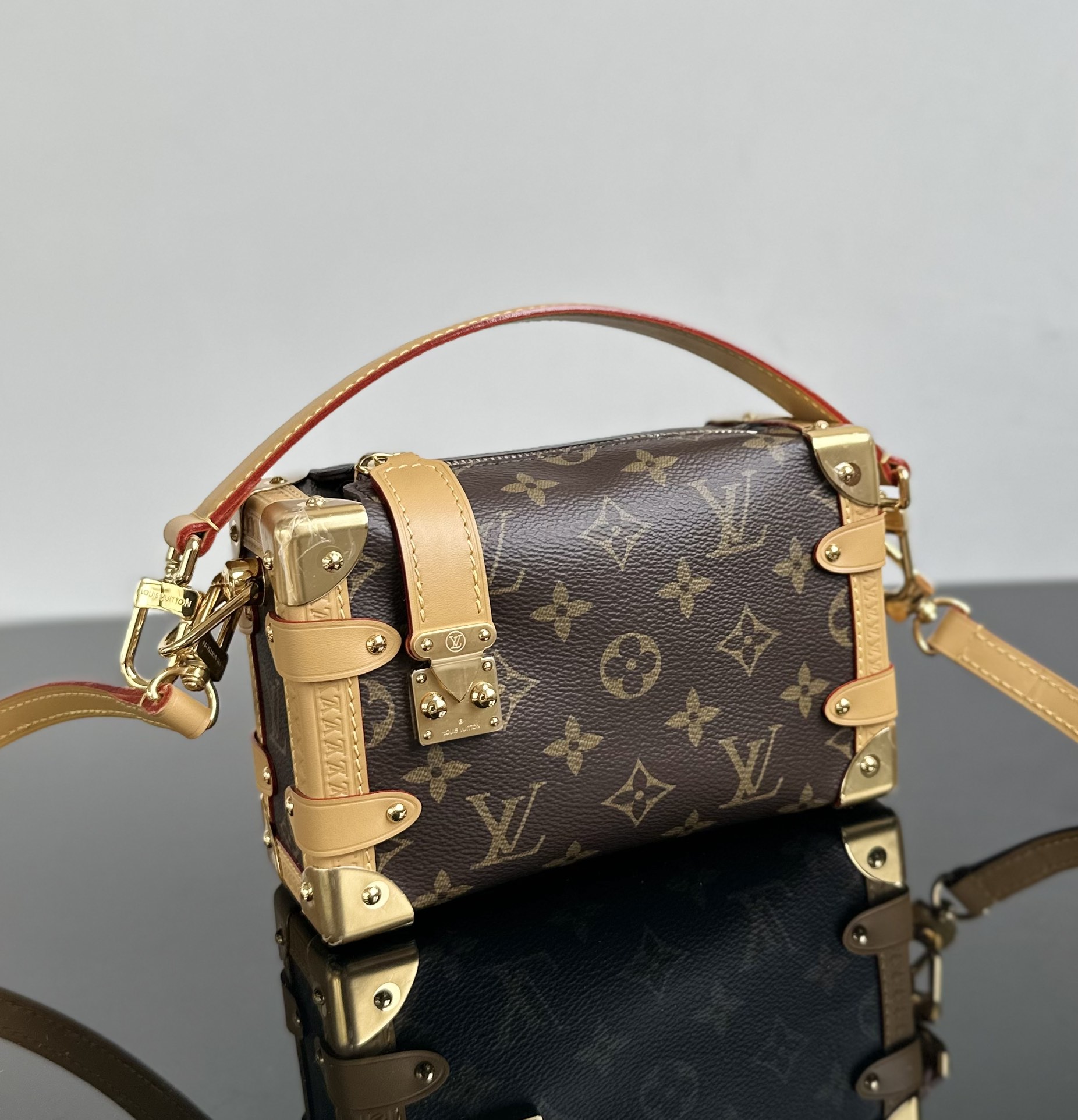 LOUIS VUITTON Side Trunk GM Monogram Canvas