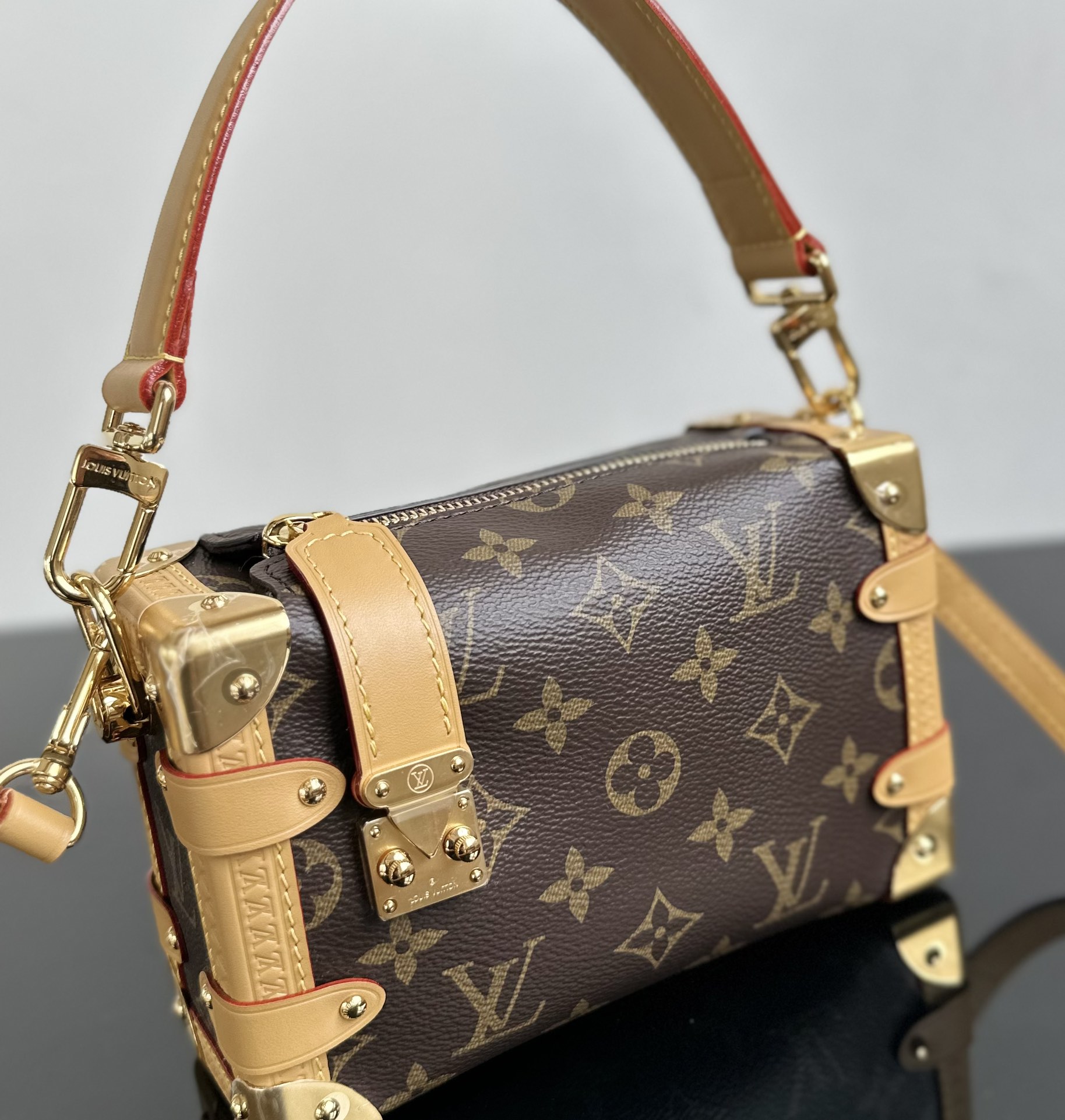 LOUIS VUITTON Side Trunk GM Monogram Canvas