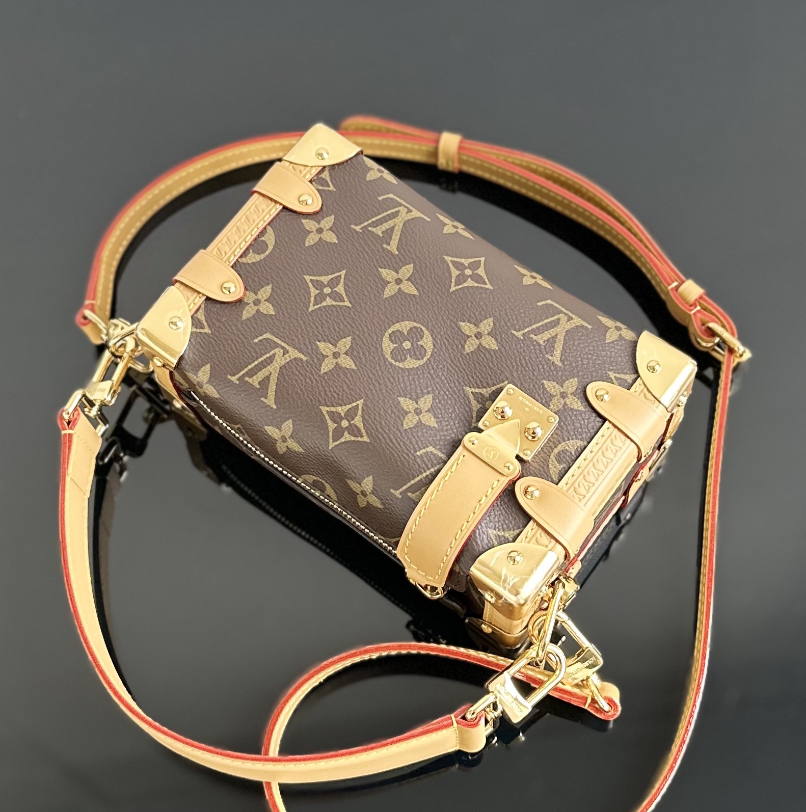 LOUIS VUITTON Side Trunk GM Monogram Canvas