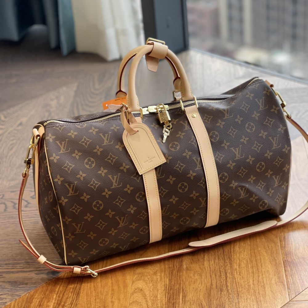 LOUIS VUITTON Keepall Bandoulière 45 Vuittonite Monogram