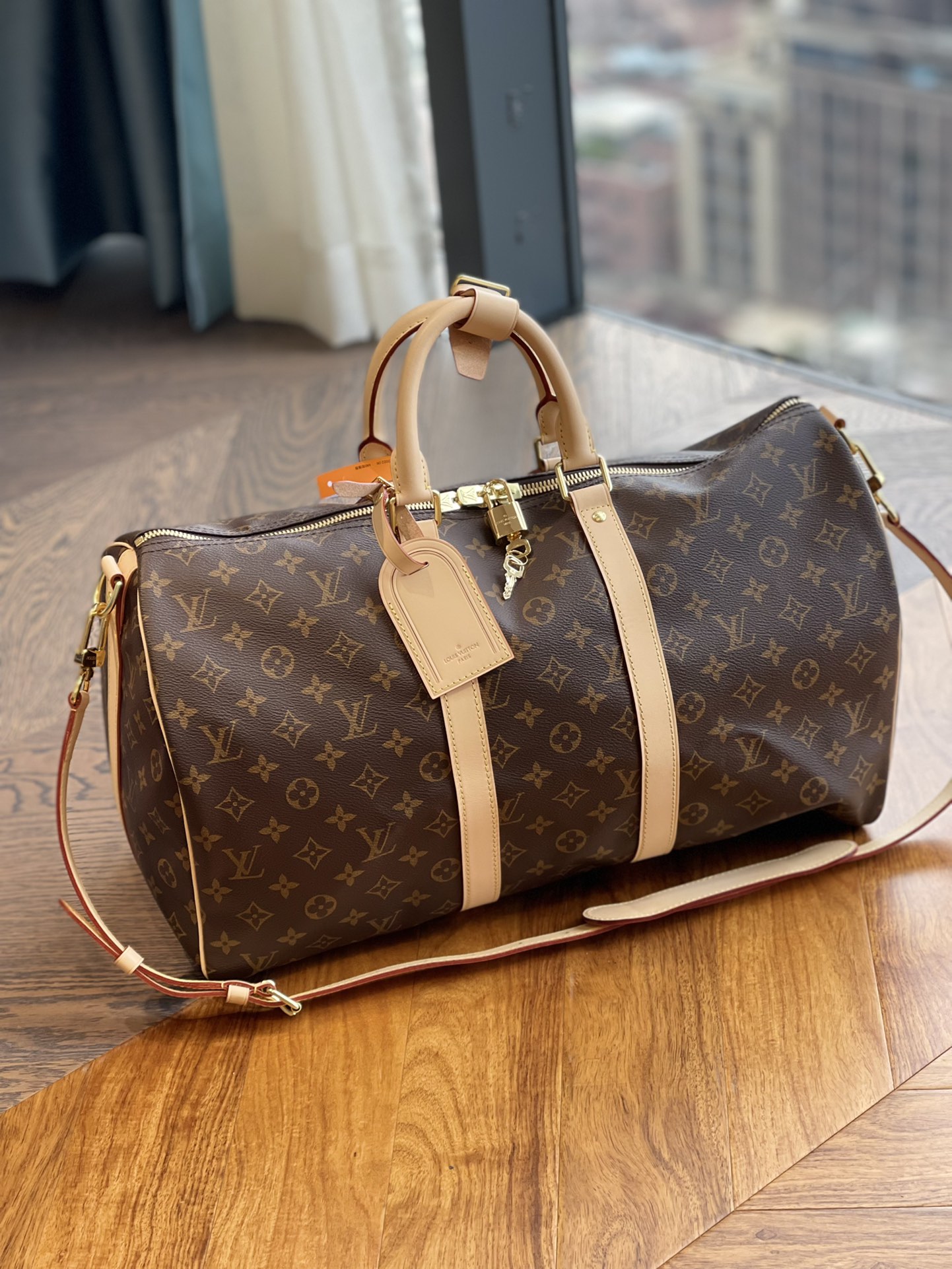 LOUIS VUITTON Keepall Bandoulière 45 Vuittonite Monogram LOUIS VUITTON Keepall Bandoulière 45 Vuittonite Monogram