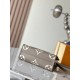LOUIS VUITTON Onthego BB Bicolore Tourterelle Creme Monogram Empreinte LOUIS VUITTON Onthego BB Bicolore Tourterelle Creme Monogram Empreinte