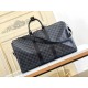 LOUIS VUITTON Keepall Bandoulière 45 Grey Monogram Eclipse LOUIS VUITTON Keepall Bandoulière 45 Grey Monogram Eclipse