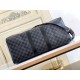LOUIS VUITTON Keepall Bandoulière 45 Grey Monogram Eclipse LOUIS VUITTON Keepall Bandoulière 45 Grey Monogram Eclipse