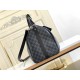 LOUIS VUITTON Keepall Bandoulière 45 Grey Monogram Eclipse LOUIS VUITTON Keepall Bandoulière 45 Grey Monogram Eclipse