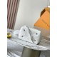 LOUIS VUITTON Bella White Mahina Handbags LOUIS VUITTON Bella White Mahina Handbags