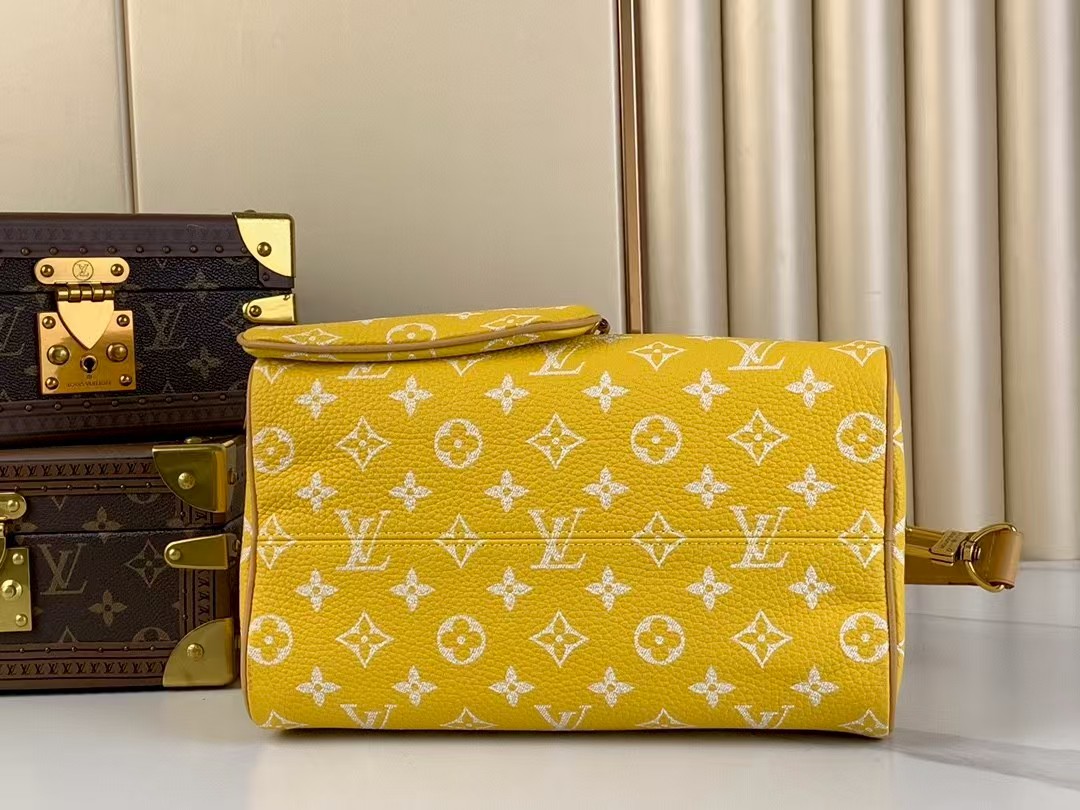 LOUIS VUITTON Speedy P9 Bandoulière 25 Autres Cuirs Monogram Yellow LOUIS VUITTON Speedy P9 Bandoulière 25 Autres Cuirs Monogram Yellow