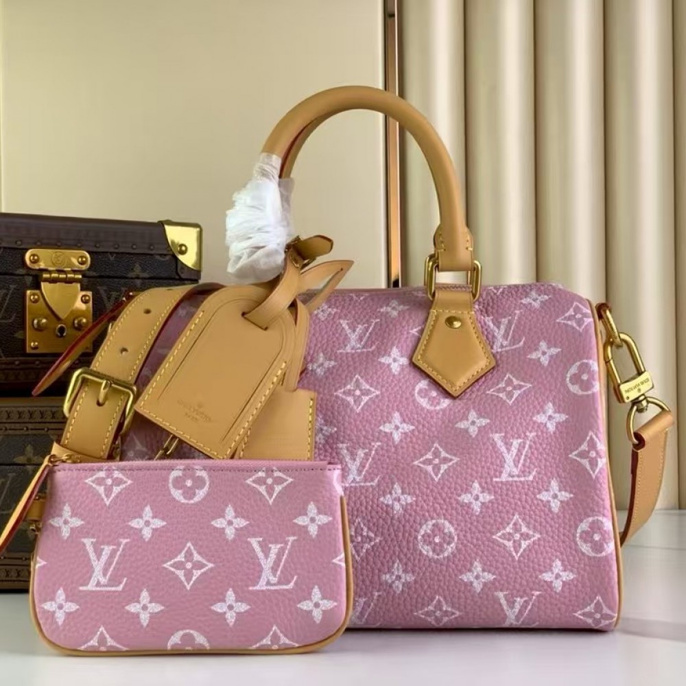 LOUIS VUITTON Speedy P9 Bandoulière 25 Autres Cuirs Monogram Pink
